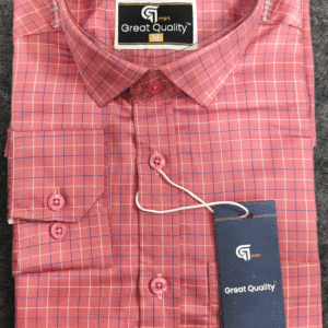 Premium Cotton Checked Shirt