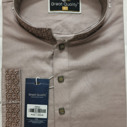 Elite Panjabi for Men – 100% Cotton, Premium Design & Metal Snap Buttons